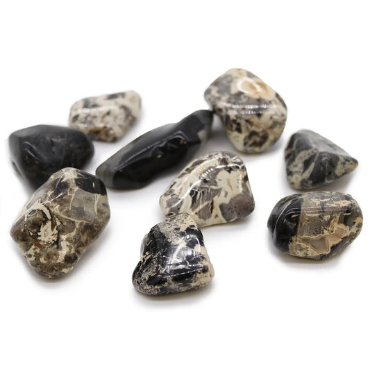 Silverleaf Jasper Tumble Stone