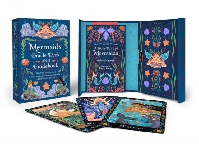 Mermaids Oracle Deck and Guidebook : Wisdom, Insight, and Enlightenment from the Legendary Creatures of the Sea by Melissa Maxwell