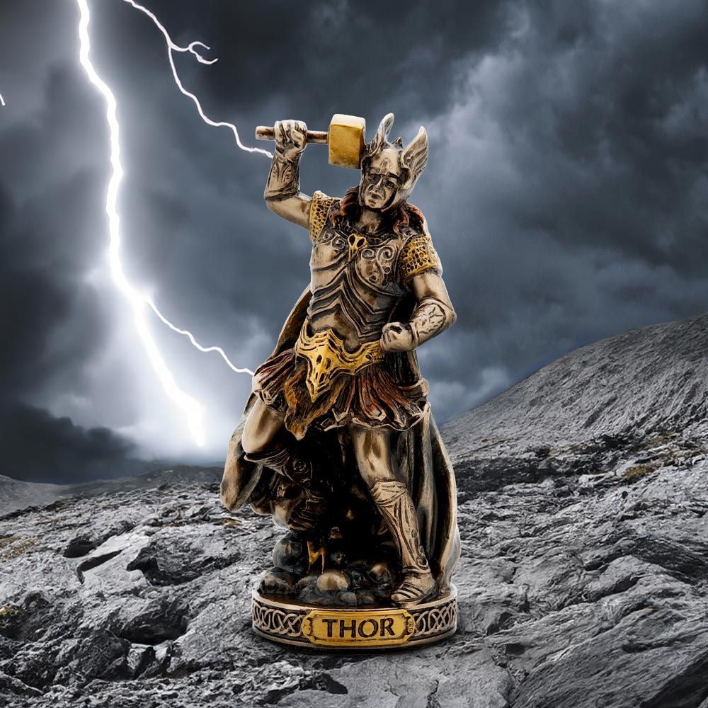 Thor God of Thunder Resin Figurine (Mini)