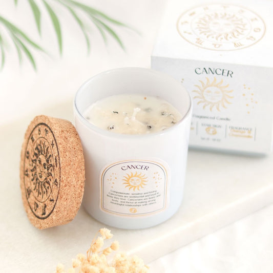 Star Sign Candle - CANCER - Orange & Chamomile