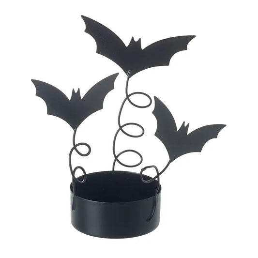 Black Bat Tealight candle holder