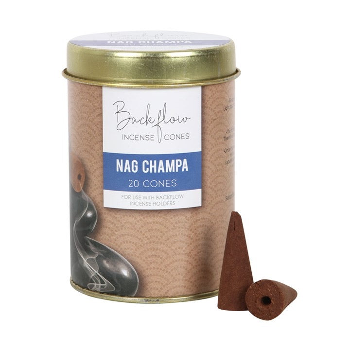 Backflow Incense Cones - Nag Champa