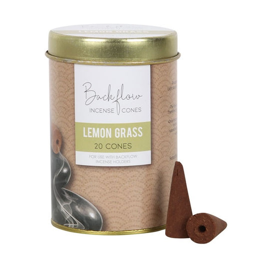 Backflow Incense Cones - Lemongrass