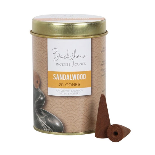 Backflow Incense Cones - Sandalwood