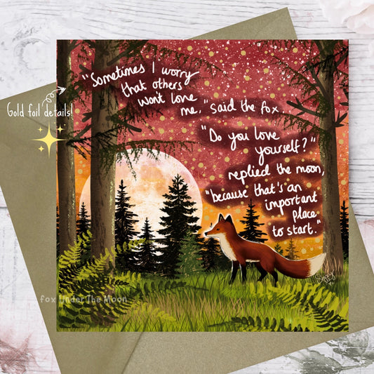 Love Yourself Greetings Card