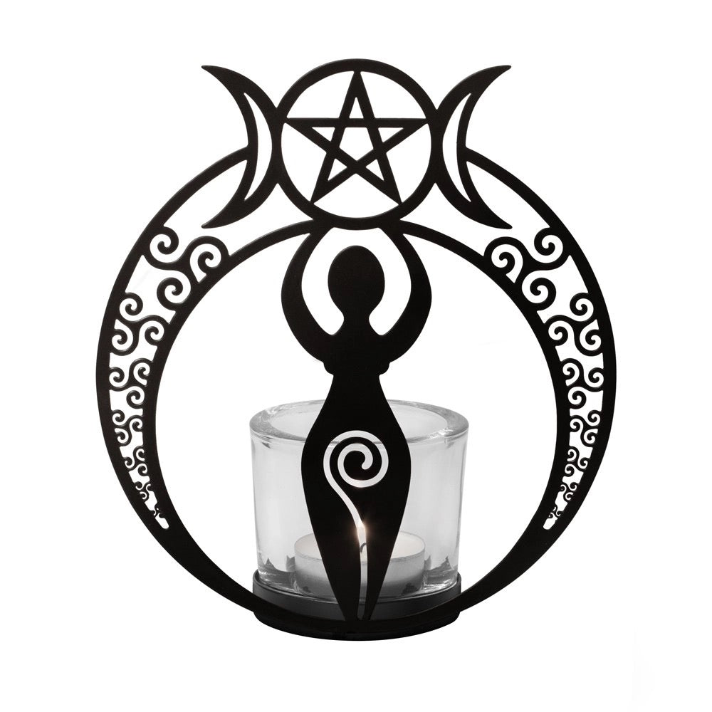 Goddess Tealight Candle Holder