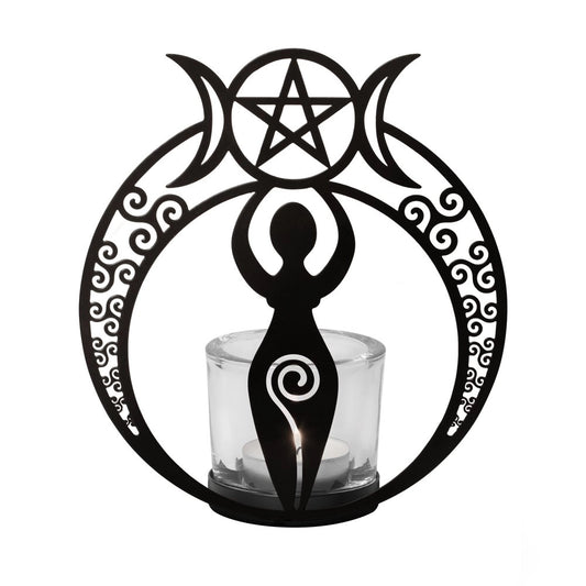 Goddess Tealight Candle Holder