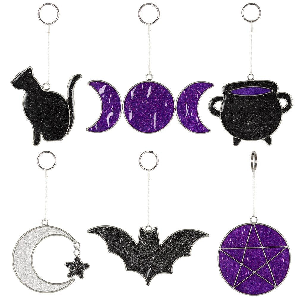 Cauldron Suncatcher Hanging Decoration