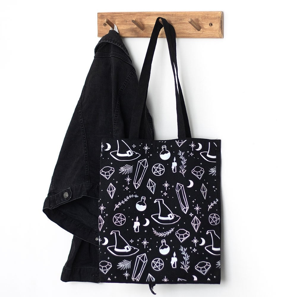 Crystal Witch Tote Bag