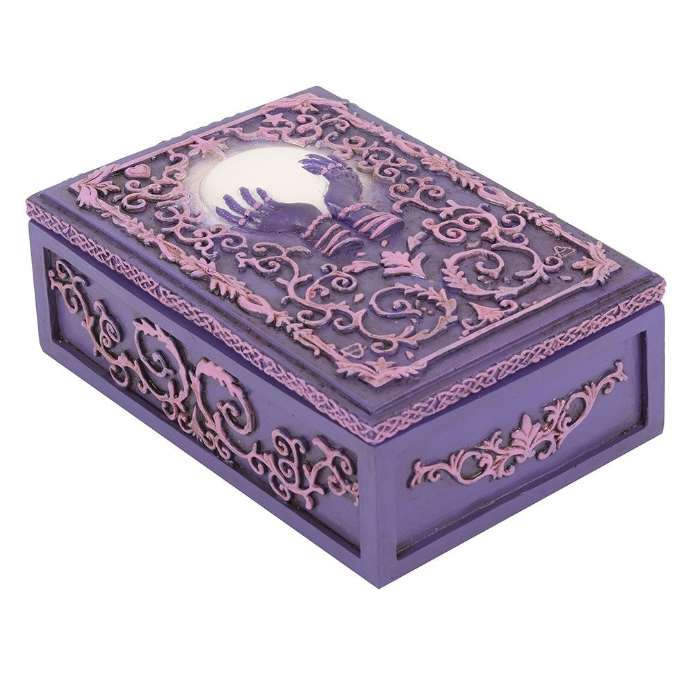 Witchy Trinket Box - Purple Fortune Teller