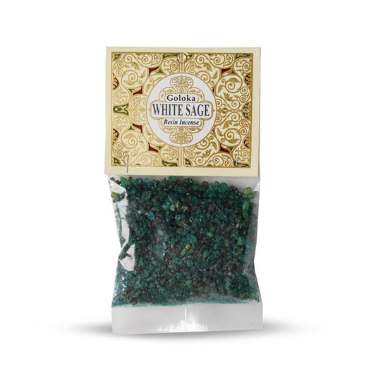 GOLOKA WHITE SAGE RESIN INCENSE