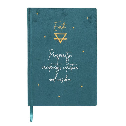 Earth Element Velvet Notebook / A5